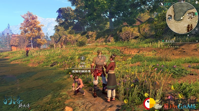 《河洛群侠传》机关石像怎么转？