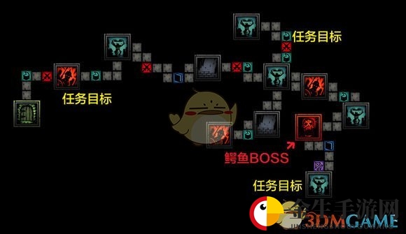 《暗黑地牢》血腥庭院第一个任务地图全解析