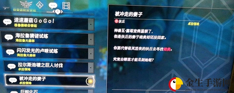 塞尔达传说迪美在哪