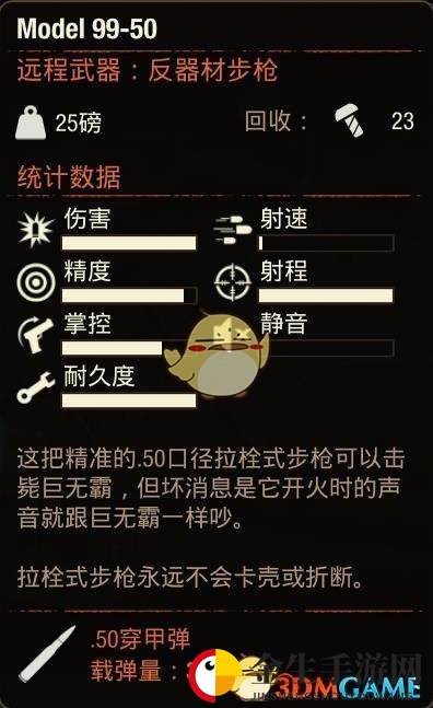 《腐烂国度2》Model9950狙击枪属性分享